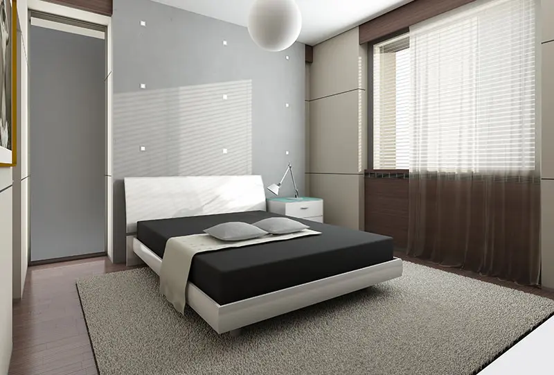 Bedroom Interior 1 Estudio económico